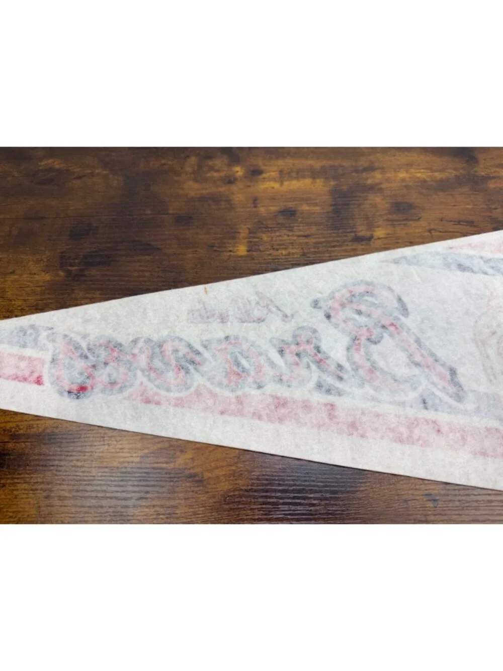 Atlanta Braves Vintage MLB Felt Pennant With Logo 30 inches
